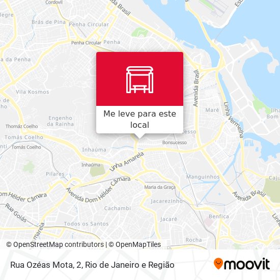 Rua Ozéas Mota, 2 mapa