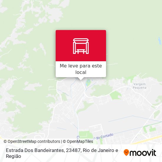 Estrada Dos Bandeirantes, 23487 mapa