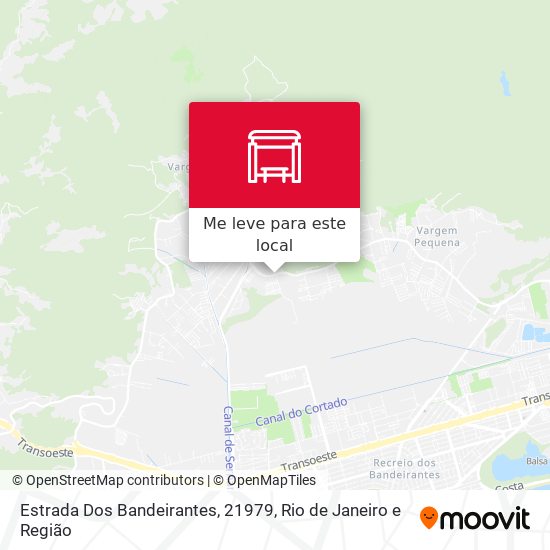 Estrada Dos Bandeirantes, 21979 mapa