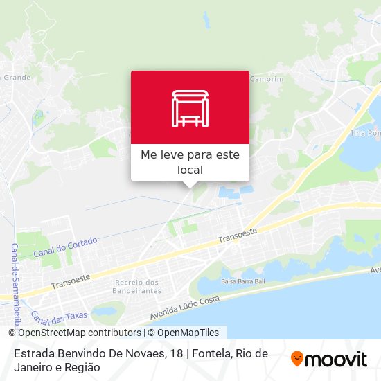 Estrada Benvindo De Novaes, 18 | Fontela mapa