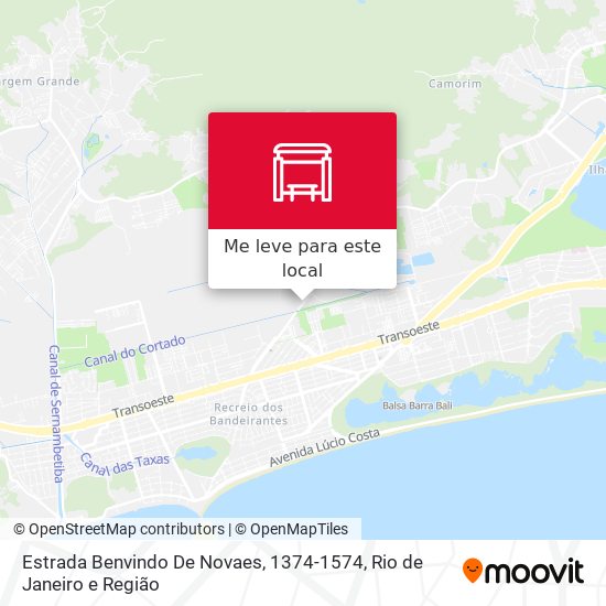 Estrada Benvindo De Novaes, 1374-1574 mapa