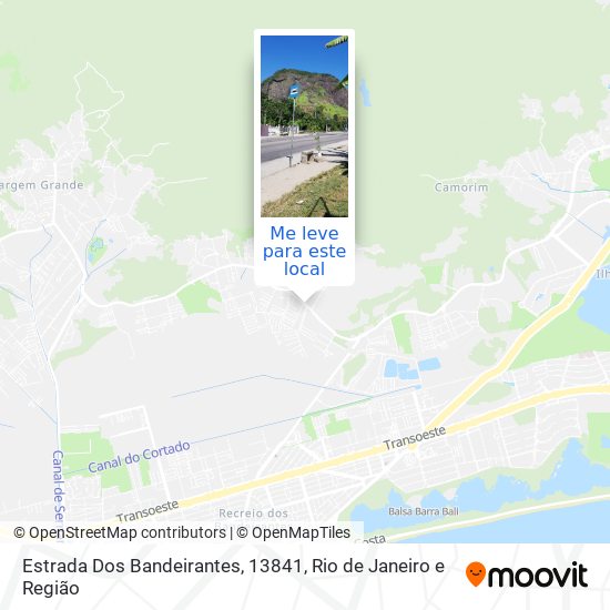 Estrada Dos Bandeirantes, 13841 mapa