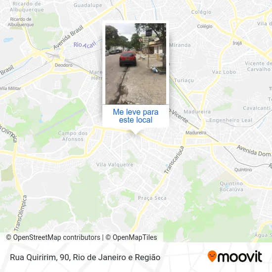 Rua Quiririm, 90 mapa