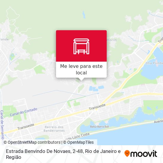 Estrada Benvindo De Novaes, 2-48 mapa