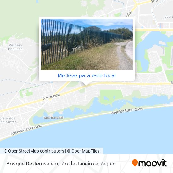 Bosque De Jerusalém mapa