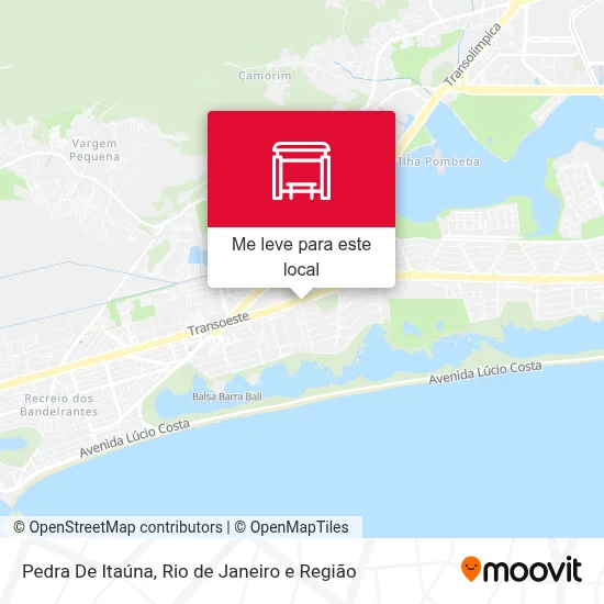 Pedra De Itaúna mapa