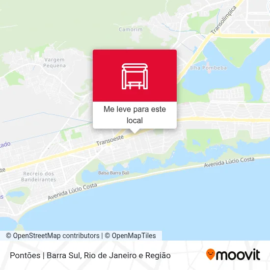 Pontões | Barra Sul mapa