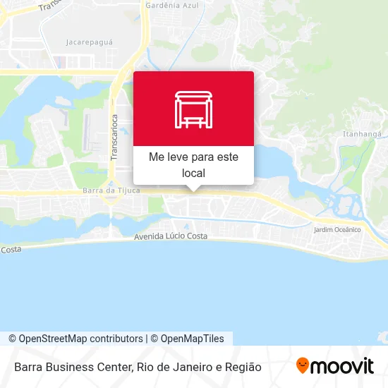 Barra Business Center mapa