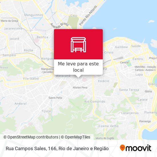 Rua Campos Sales, 166 mapa