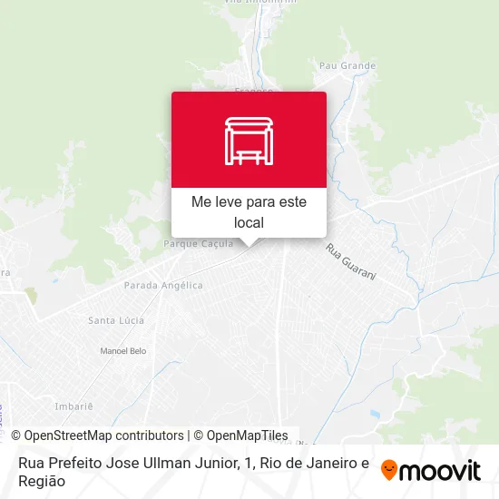 Rua Prefeito Jose Ullman Junior, 1 mapa