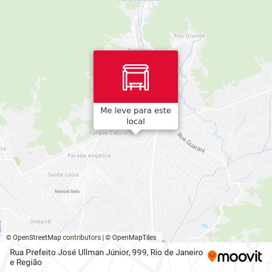 Rua Prefeito José Ullman Júnior, 999 mapa