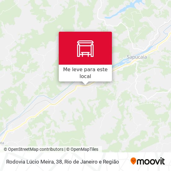 Rodovia Lúcio Meira, 38 mapa