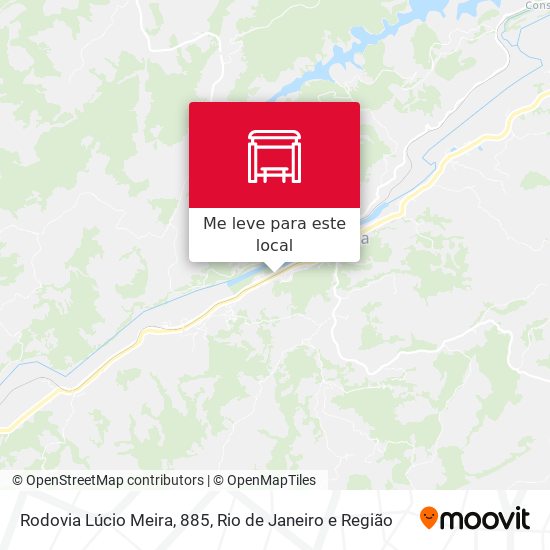 Rodovia Lúcio Meira, 885 mapa