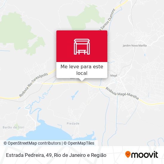 Estrada Pedreira, 49 mapa