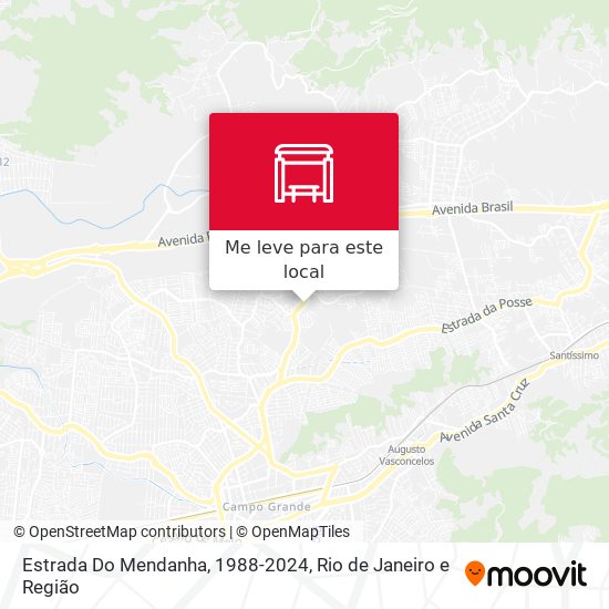 Estrada Do Mendanha, 1988-2024 mapa