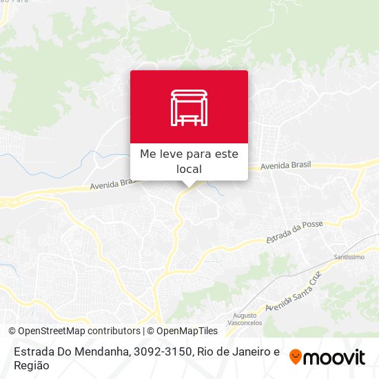 Estrada Do Mendanha, 3092-3150 mapa