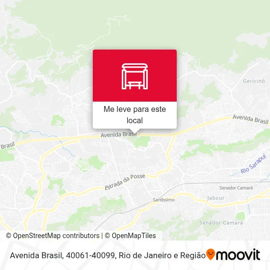 Avenida Brasil, 40061-40099 mapa