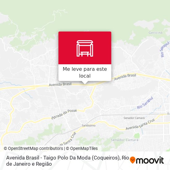 Avenida Brasil - Taigo Polo Da Moda (Coqueiros) mapa