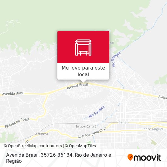 Avenida Brasil, 35726-36134 mapa