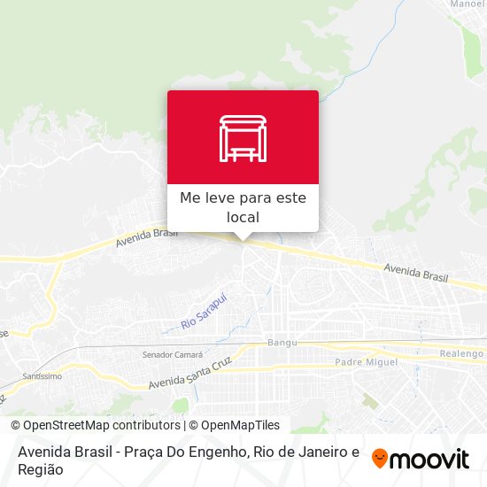 Avenida Brasil - Praça Do Engenho mapa