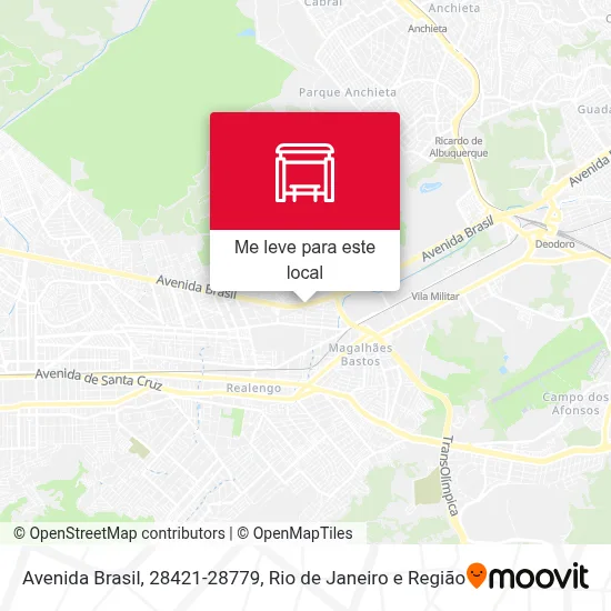 Avenida Brasil, 28421-28779 mapa