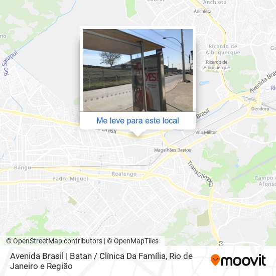Avenida Brasil | Batan / Clínica Da Família mapa