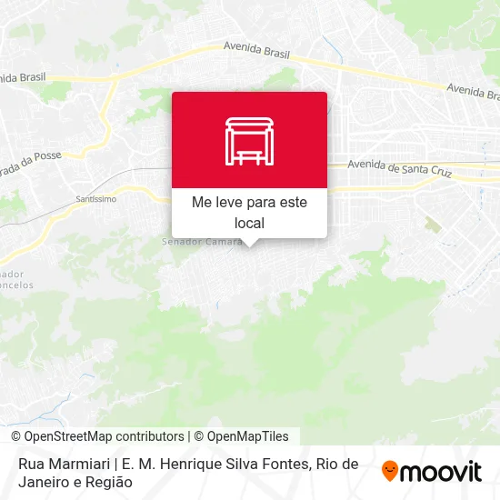 Rua Marmiari | E. M. Henrique Silva Fontes mapa