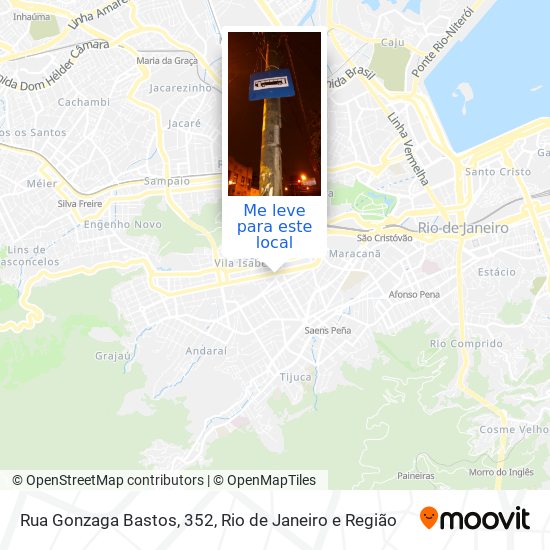 Rua Gonzaga Bastos, 352 mapa