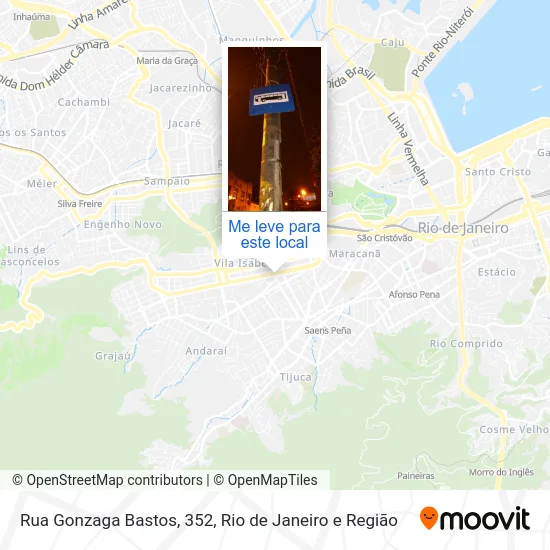 Rua Gonzaga Bastos, 352 mapa