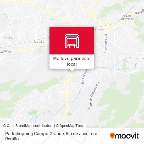 Parkshopping Campo Grande mapa