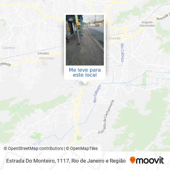 Estrada Do Monteiro, 1117 mapa