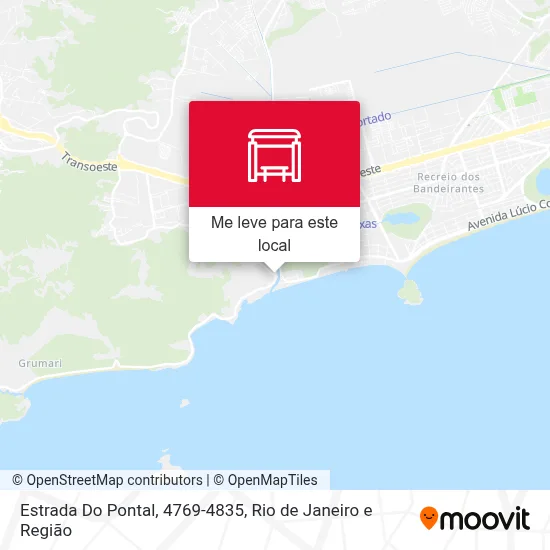 Estrada Do Pontal, 4769-4835 mapa