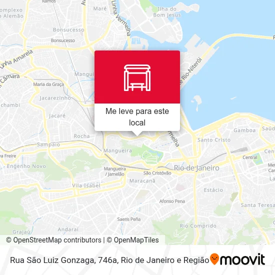 Rua São Luiz Gonzaga, 746a mapa