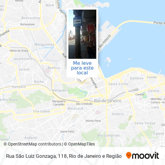 Rua São Luiz Gonzaga, 118 mapa