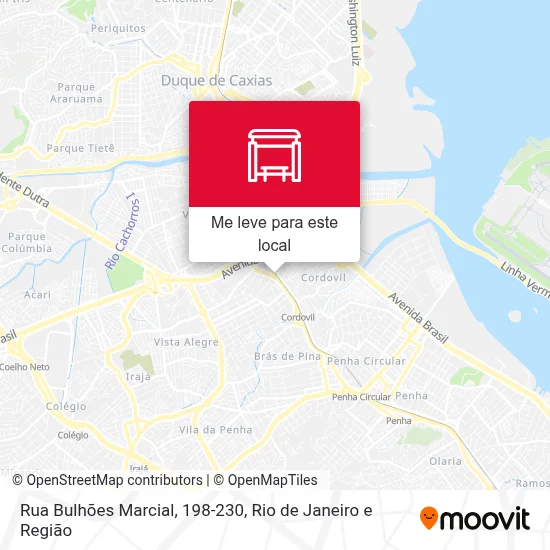 Rua Bulhões Marcial, 198-230 mapa