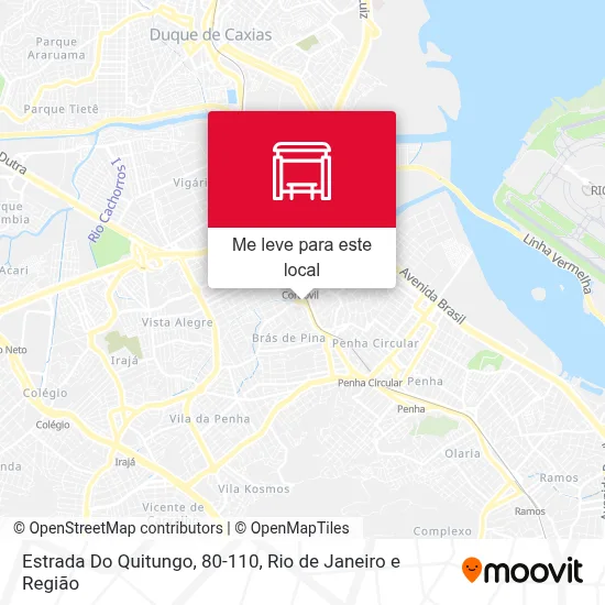 Estrada Do Quitungo, 80-110 mapa