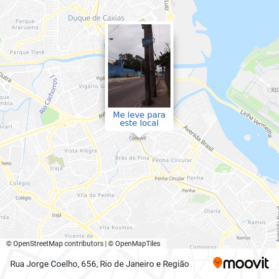Rua Jorge Coelho, 656 mapa