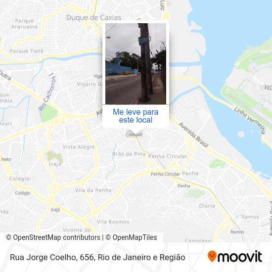Rua Jorge Coelho, 656 mapa