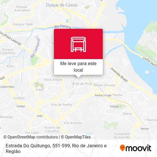 Estrada Do Quitungo, 551-599 mapa