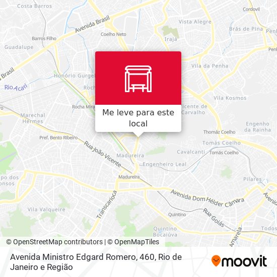 Avenida Ministro Edgard Romero, 460 mapa