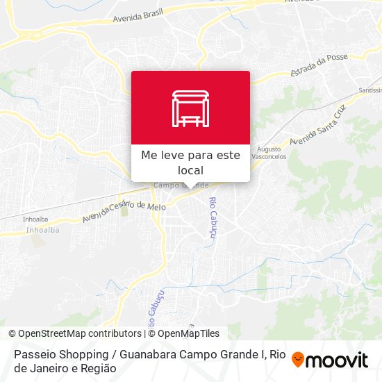 Passeio Shopping / Guanabara Campo Grande I mapa