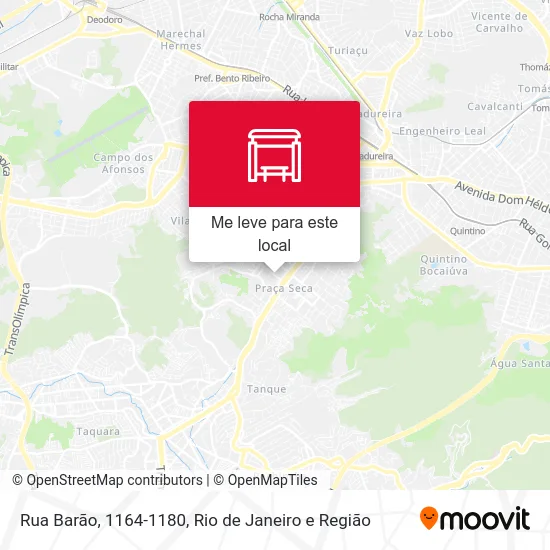 Rua Barão, 1164-1180 mapa