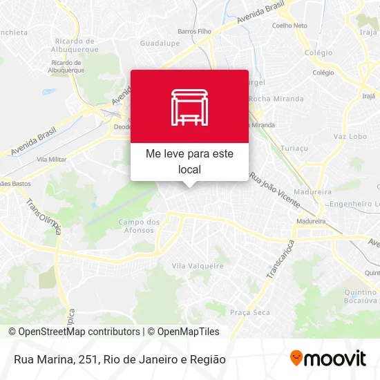 Rua Marina, 251 mapa