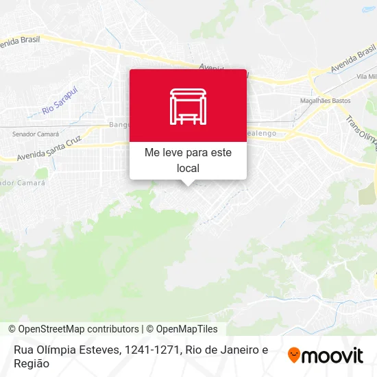 Rua Olímpia Esteves, 1241-1271 mapa