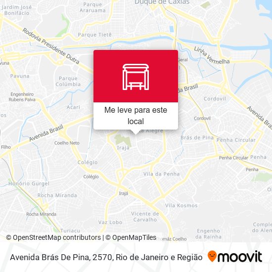 Avenida Brás De Pina, 2570 mapa