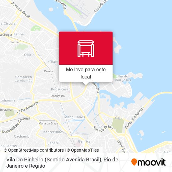 Vila Do Pinheiro (Sentido Avenida Brasil) mapa