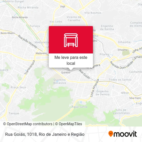 Rua Goiás, 1018 mapa