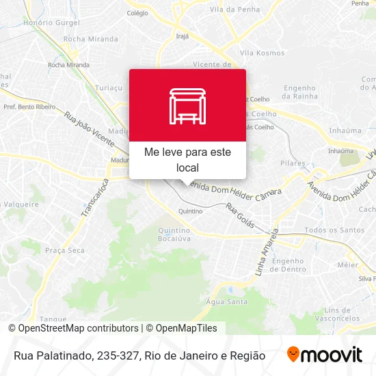 Rua Palatinado, 235-327 mapa