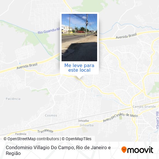 Condomínio Villagio Do Campo mapa