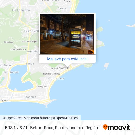 BRS 1 / 3 / I - Belfort Roxo mapa